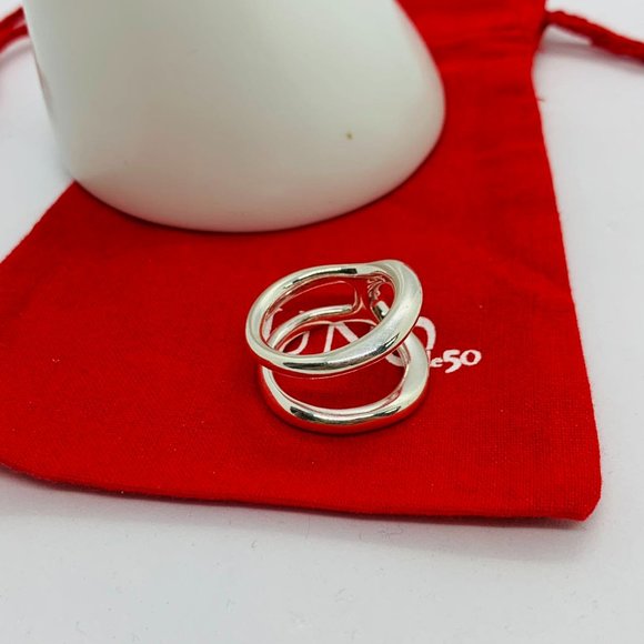 Uno de 50 Ring SHORTCUT RING Woman ring, silver ring, silver plated ring, buckle - Picture 3 of 7